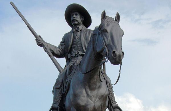 A statue of U.S. Deputy Marshal Bass Reeves in Fort Smith, Arkansas. By Jeannie Nuss/AP Photo A statue of U.S. Deputy Marshal Bass Reeves in Fort Smith, Arkansas. By Jeannie Nuss/AP Photo