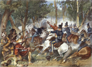 Battle of Thames in the War of 1812.