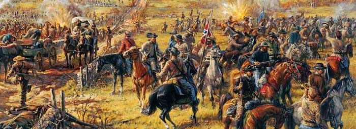 The Battle of Westport, Missouri by Andy Thomas. The Battle of Westport, Missouri by Andy Thomas.
