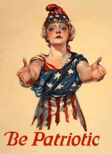 Be patriotic, 1918, Paul Stahr Be patriotic, 1918, Paul Stahr