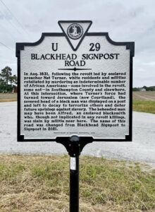 Blackhead Signpost Road, Virginia.