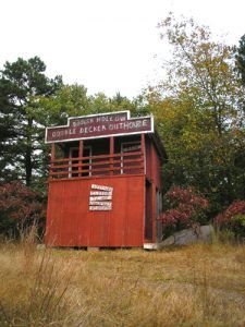 Booger Hollow, Arkansas Double Decker Outhouse