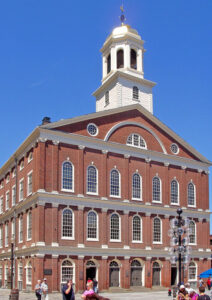 Faneuil Hall, Boston, Massachusetts, courtesy Wikipedia.