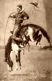 Bucking Bronco by Frederic Remington Bucking Bronco by Frederic Remington