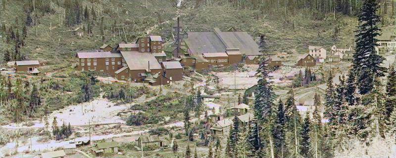 Camp Bird Mine near Ouray, Colorado. Camp Bird Mine near Ouray, Colorado.