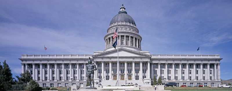 Salt Lake City, Utah Capitol Building by Carol Highsmith.