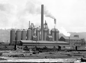 Carnegie Steel Company, Pittsburgh, Pennsylvania by Detroit Publishing about 1907.