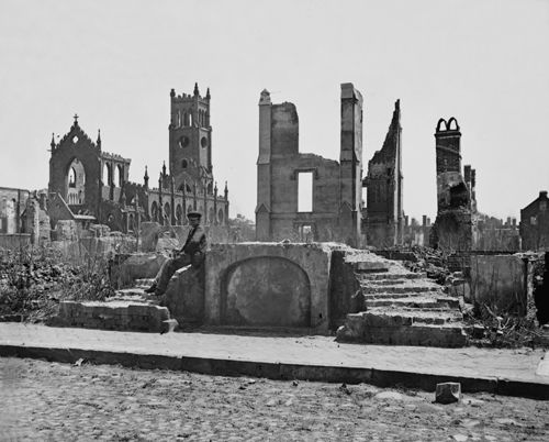 Charleston, South Carolina. Ruins Charleston, South Carolina. Ruins