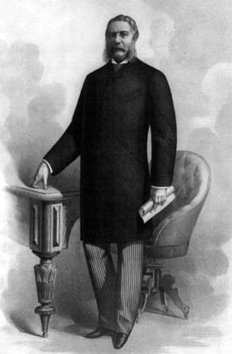 Chester A. Arthur was a man about town.