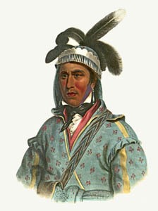 Muskogee Creek leader Opothle Yaholo. Muskogee Creek leader Opothle Yaholo.