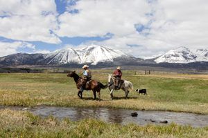 Cowboys in North Park, Colorado by Carol Highsmith.