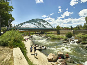 South Platte River Trail in Denver, Colorado by Carol Highsmith, 2016.