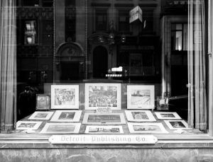 Detroit Publishing Company window, New York City