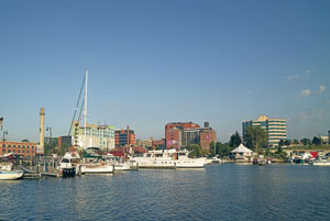 West Bay boat marina in Erie, Pennsylvania by Carol Highsmith, 2019.