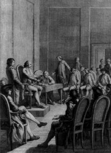First Continental Congress, September 1774, in Philadelphia, Pennsylvania