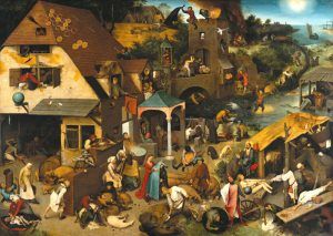 Folklore by Pieter Brueghel the Elder, 1559