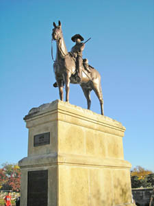Old Trooper Statue at Fort Riley, Kansas by Kathy Alexander. Old Trooper Statue at Fort Riley, Kansas by Kathy Alexander.