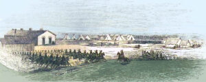 Fort Wallace, Kansas, 1867. Fort Wallace, Kansas, 1867.