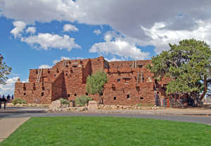 The Hopi House in Grand Canyon, Arizona by the National Park Service. The Hopi House in Grand Canyon, Arizona by the National Park Service.