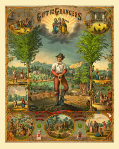 Grangers by Strobridge Co., 1873. Grangers by Strobridge Co., 1873.