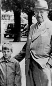 Bobby Greenlease with his father.