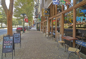 Street scene in Hot Springs, Arkansas by Carol Highsmith.