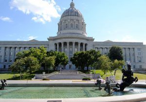 Missouri Capitol at Jefferson City by Kathy Alexander. Missouri Capitol at Jefferson City by Kathy Alexander.