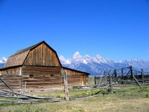 John Moulton Barn, Grand Tetons, Wyoming John Moulton Barn, Grand Tetons, Wyoming