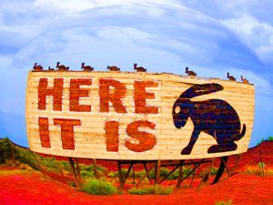 Joseph City, AZ, Here It Is Sign, Carol M. Highsmith, 2006