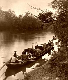 Keelboat, by Jedediah Hotchkiss, 1872