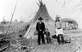 Kiowa Teepee in Oklahoma in 1937, courtesy Marquette University Libraries. Kiowa Teepee in Oklahoma in 1937, courtesy Marquette University Libraries