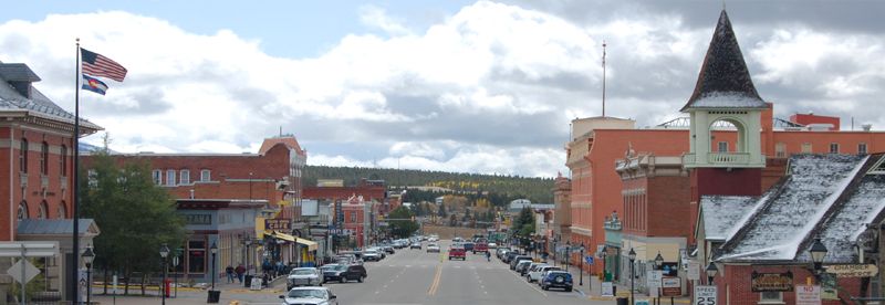 Harrison Avenue, Leadville, Colorado by Kathy Alexander.