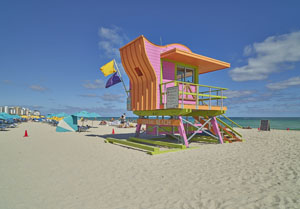 South Beach section of Miami Beach, Florida by Carol Highsmith, 2020.
