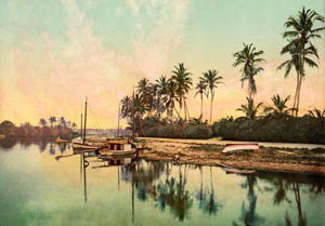 Miami River, Florida by Detroit Photographic Co., 1900.