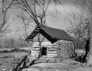A slave cabin in Missouri.