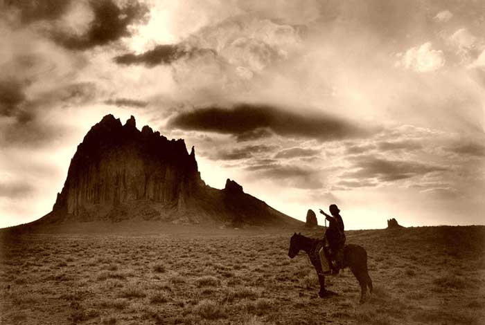 Navajo at Dawn, 1915.