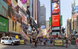 Times Square in New York City's Manhattan borough by Carol Highsmith. Times Square in New York City's Manhattan borough by Carol Highsmith.