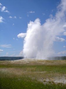 Old Faithful, Yellowstone National Park, Wyoming by Kathy Alexander. Old Faithful, Yellowstone National Park, Wyoming by Kathy Alexander.