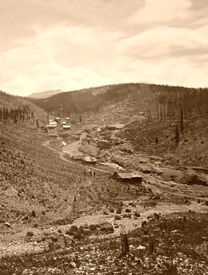 Oro City, near Leadville, William Henry Jackson
