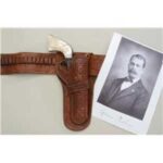 Colt SA 44-40 caliber Six Shooter revolver that Nabor was carrying during the Indian John John posse in 1907