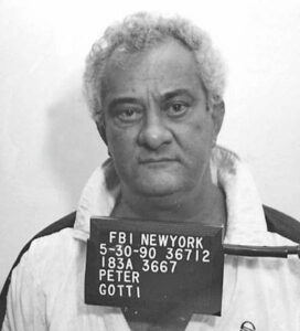 Peter Gotti FBI mugshot, 1990.