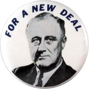 President Roosevelt's New Deal.