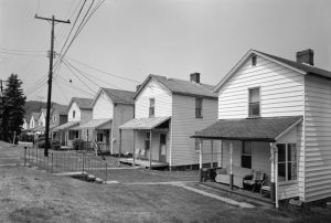 Company houses in Salina, Pennsylvania.