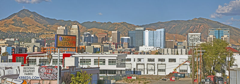 Downtown Salt Lake City, Utah by Carol Highsmith.