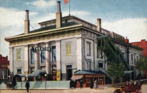 Salt Lake Theater in Salt Lake City, Utah.