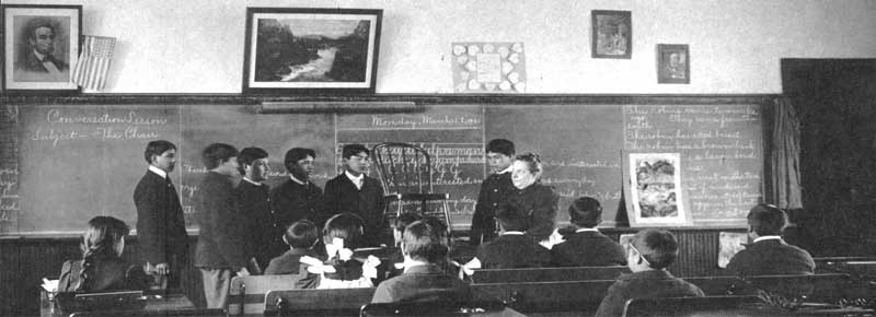 School Room by Frances Benjamin Johnston, 1901. School Room by Frances Benjamin Johnston, 1901.