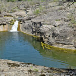 Butcher Falls, near Sedan, Kansas. 