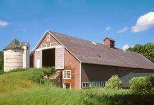 Shaker barn, Enfield, New Hampshire by Jack Boucher, 1978. Shaker barn, Enfield, New Hampshire by Jack Boucher, 1978.
