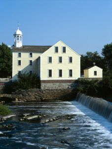 Slater Mill, Pawtucket, Rhode, Island by the Historic American Building Survey. Slater Mill, Pawtucket, Rhode, Island by the Historic American Building Survey