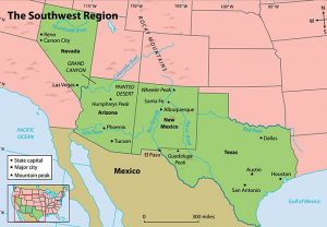 Southwest Region of the United States Southwest Region of the United States